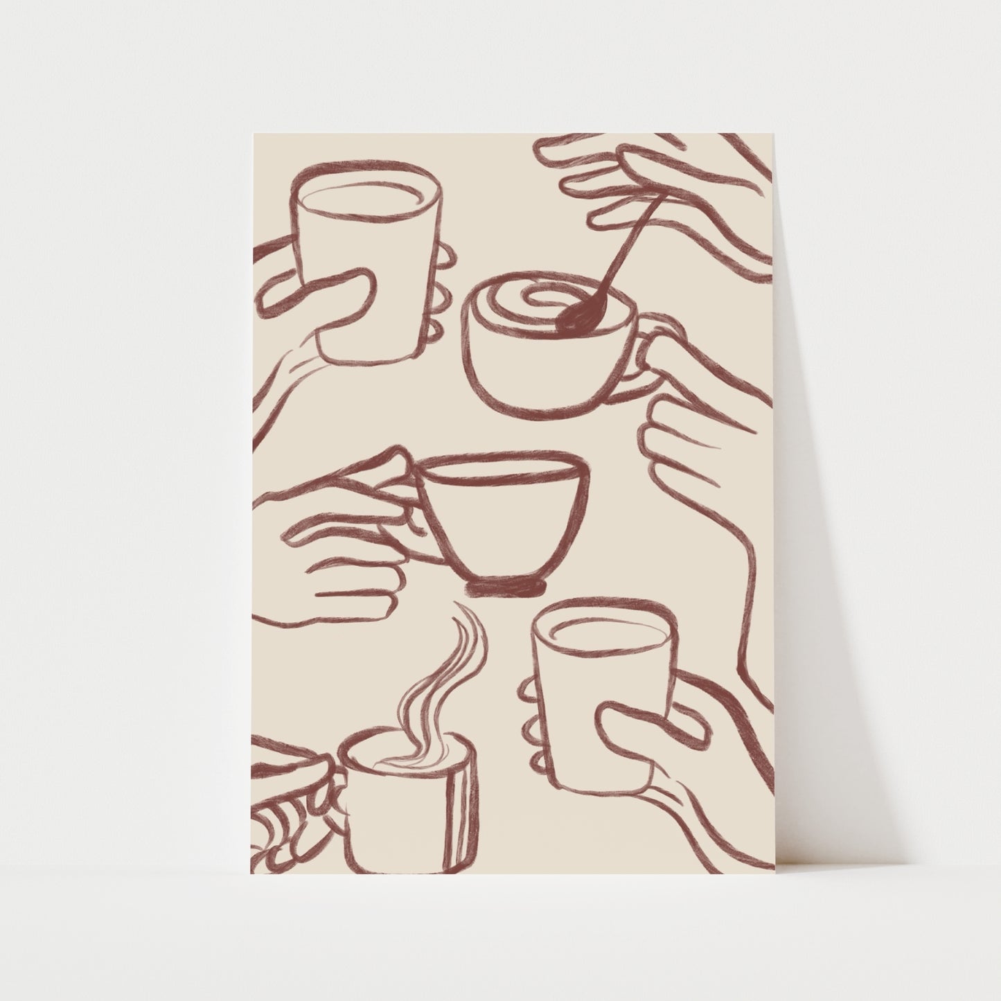 Cuppa Print | 5 Colours | Kitchen