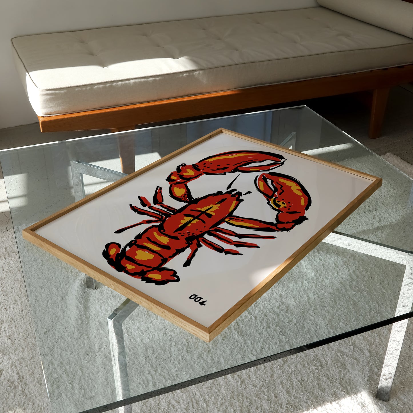 Lobster Painting Print | Kitchen