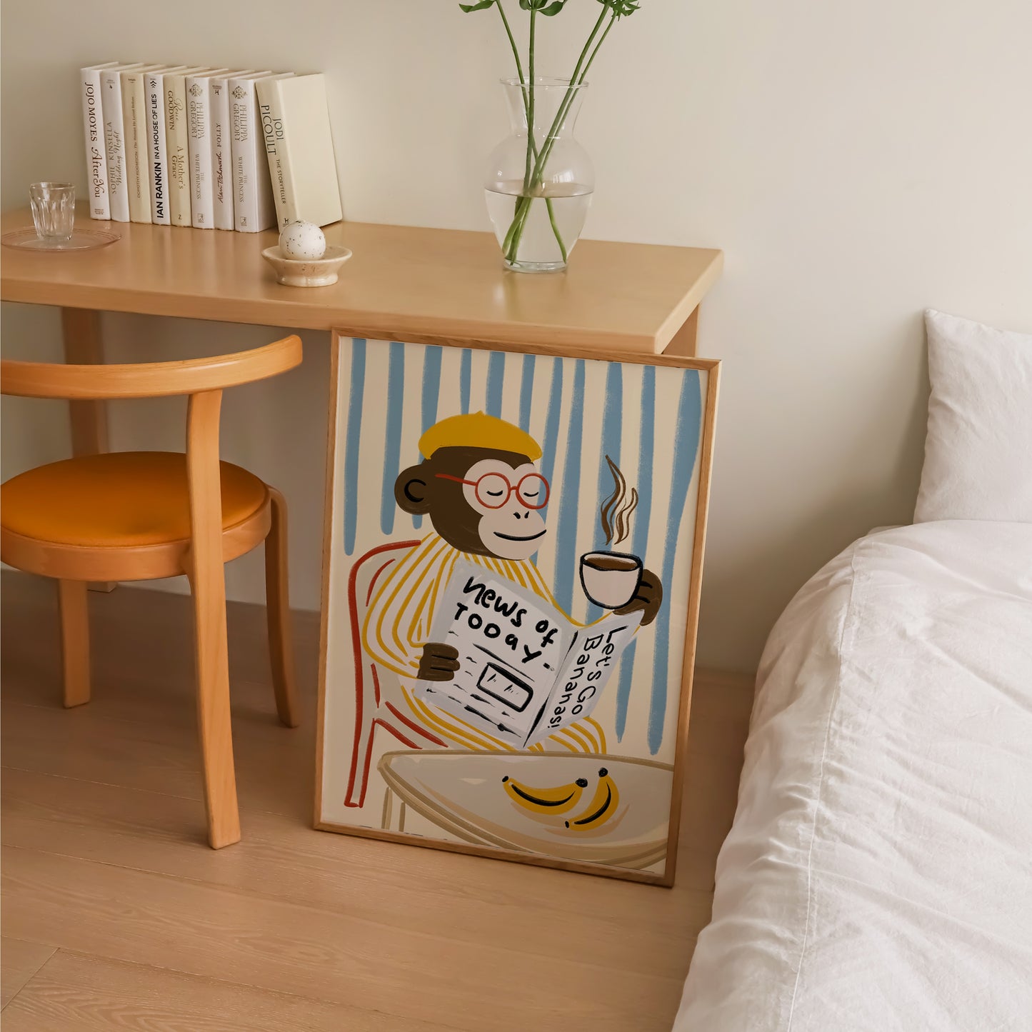 Monkey News Print | Funky
