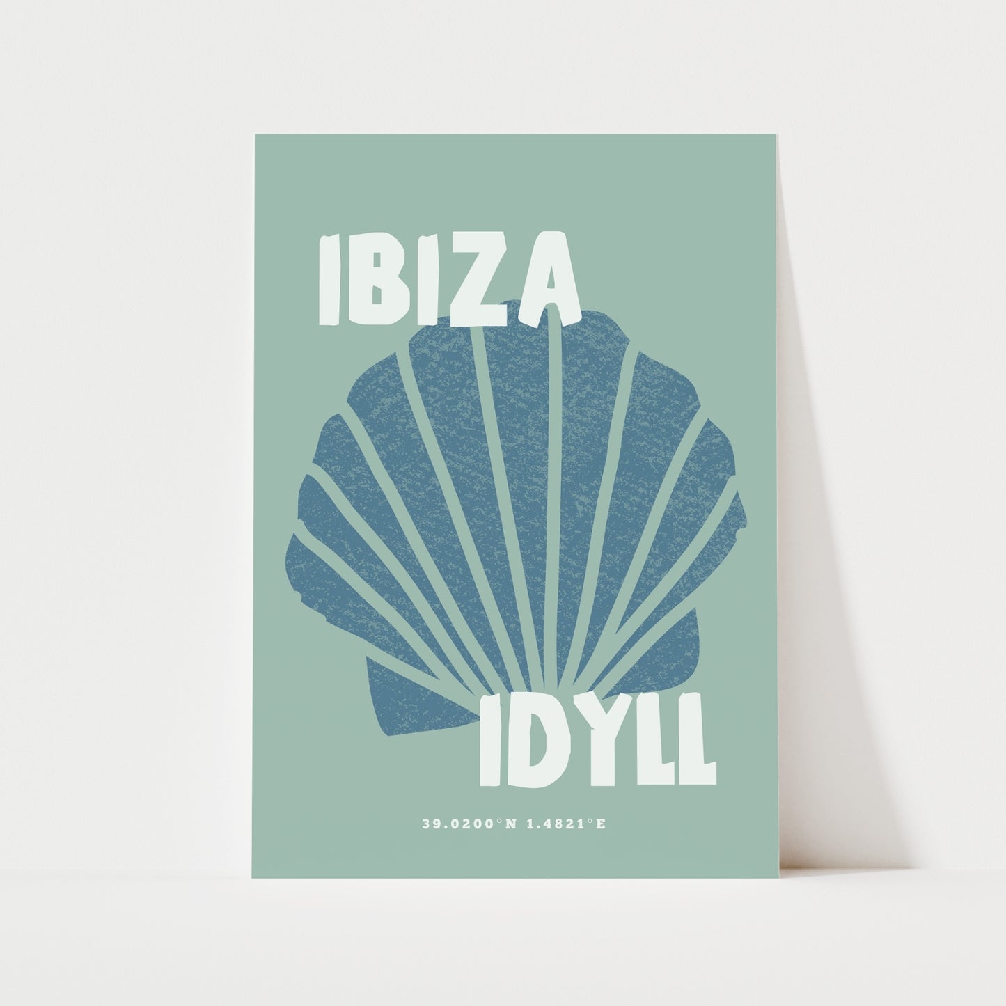 Ibiza Idyll Print | 4 Colours | Travel