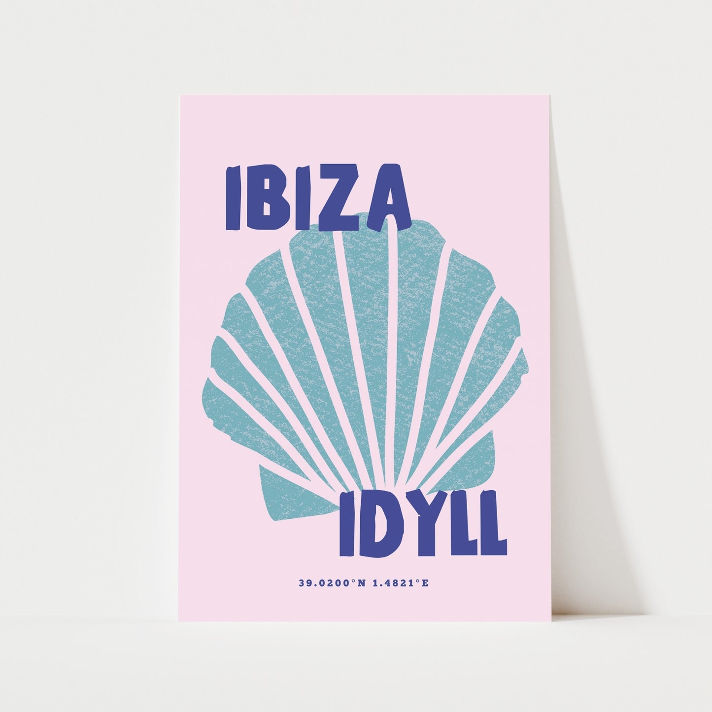 Ibiza Idyll Print | 4 Colours | Travel