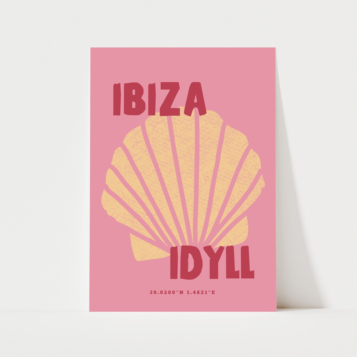Ibiza Idyll Print | 4 Colours | Travel