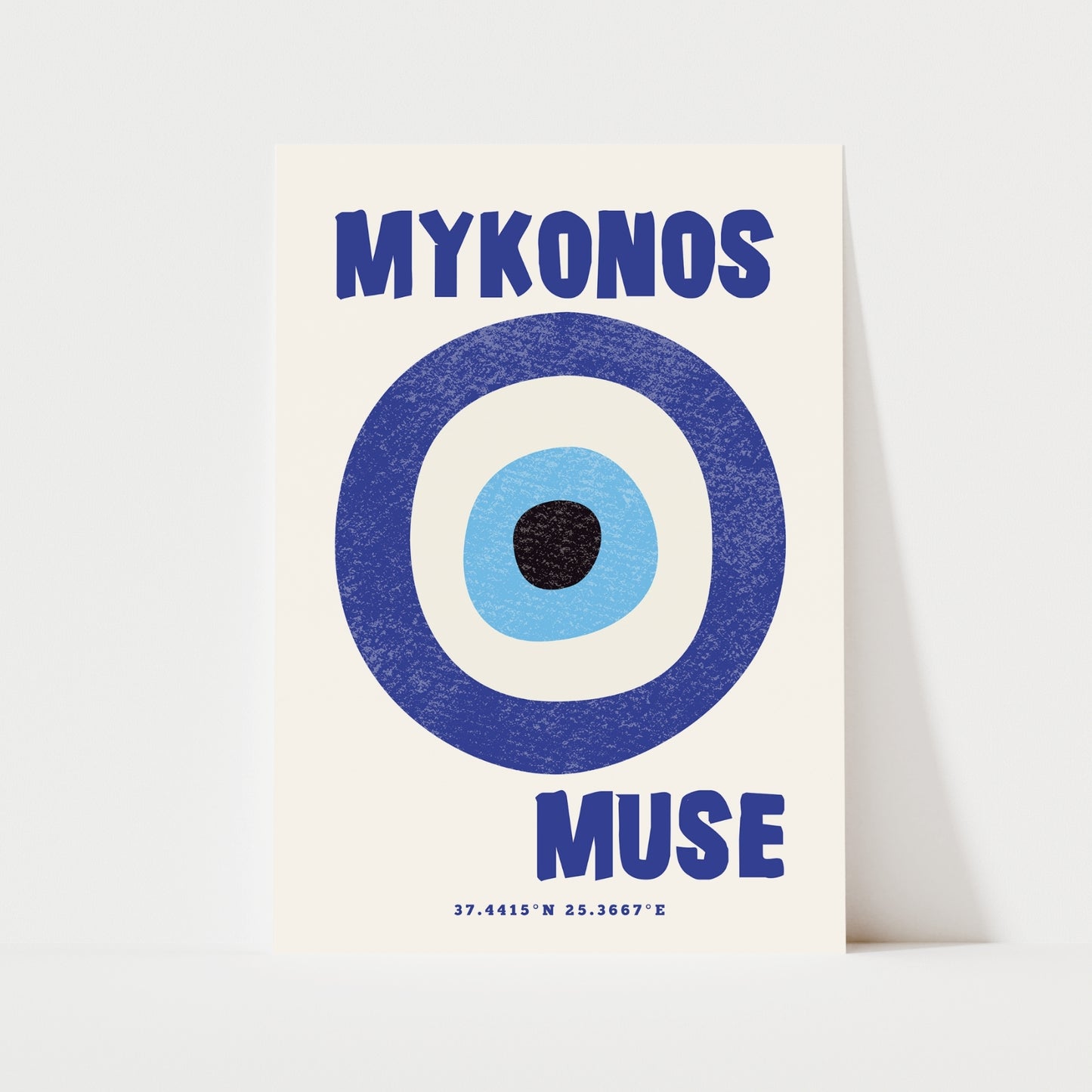 Mykonos Muse Print | 3 Colours | Travel