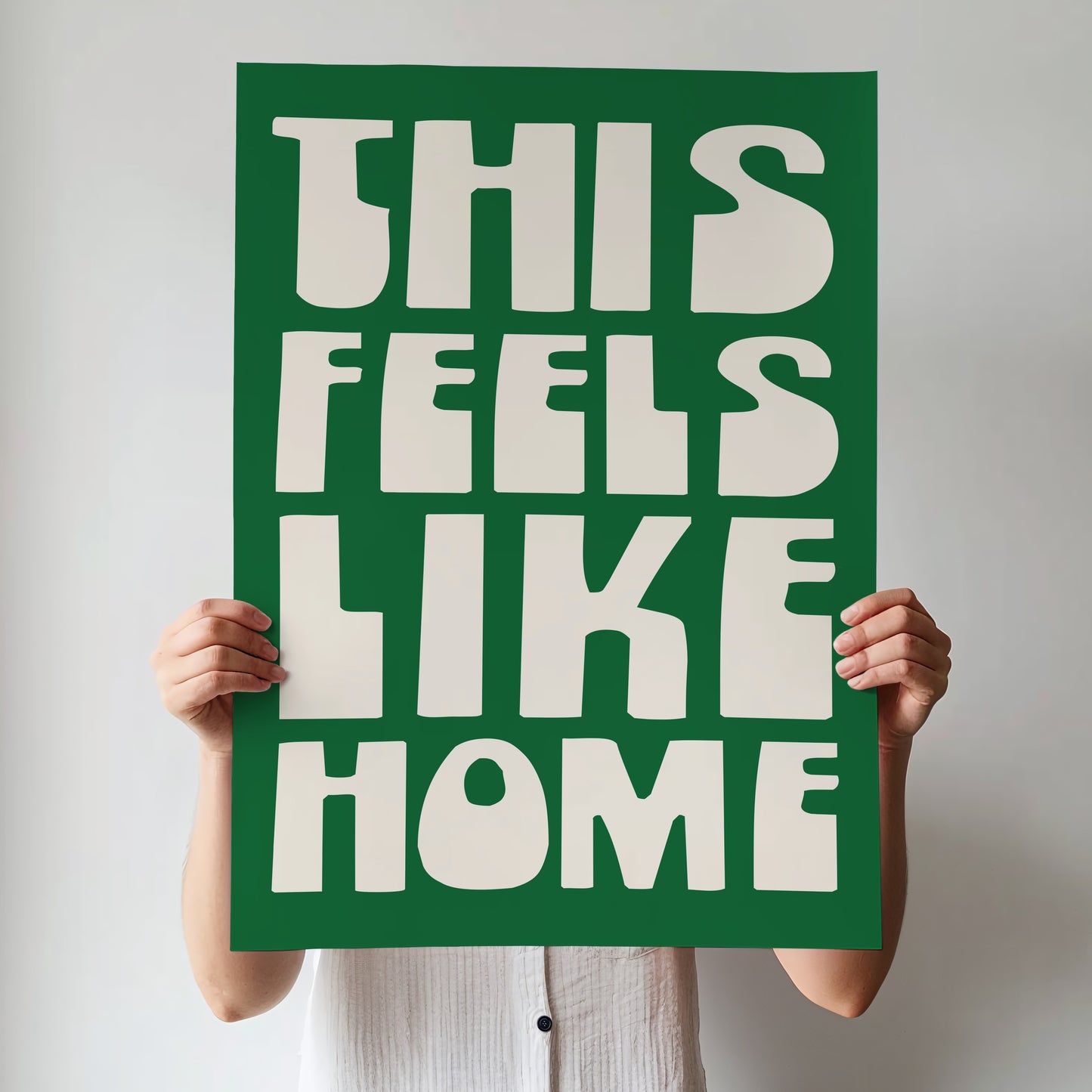 This Feels Like Home Print | 6 Colours | Typography