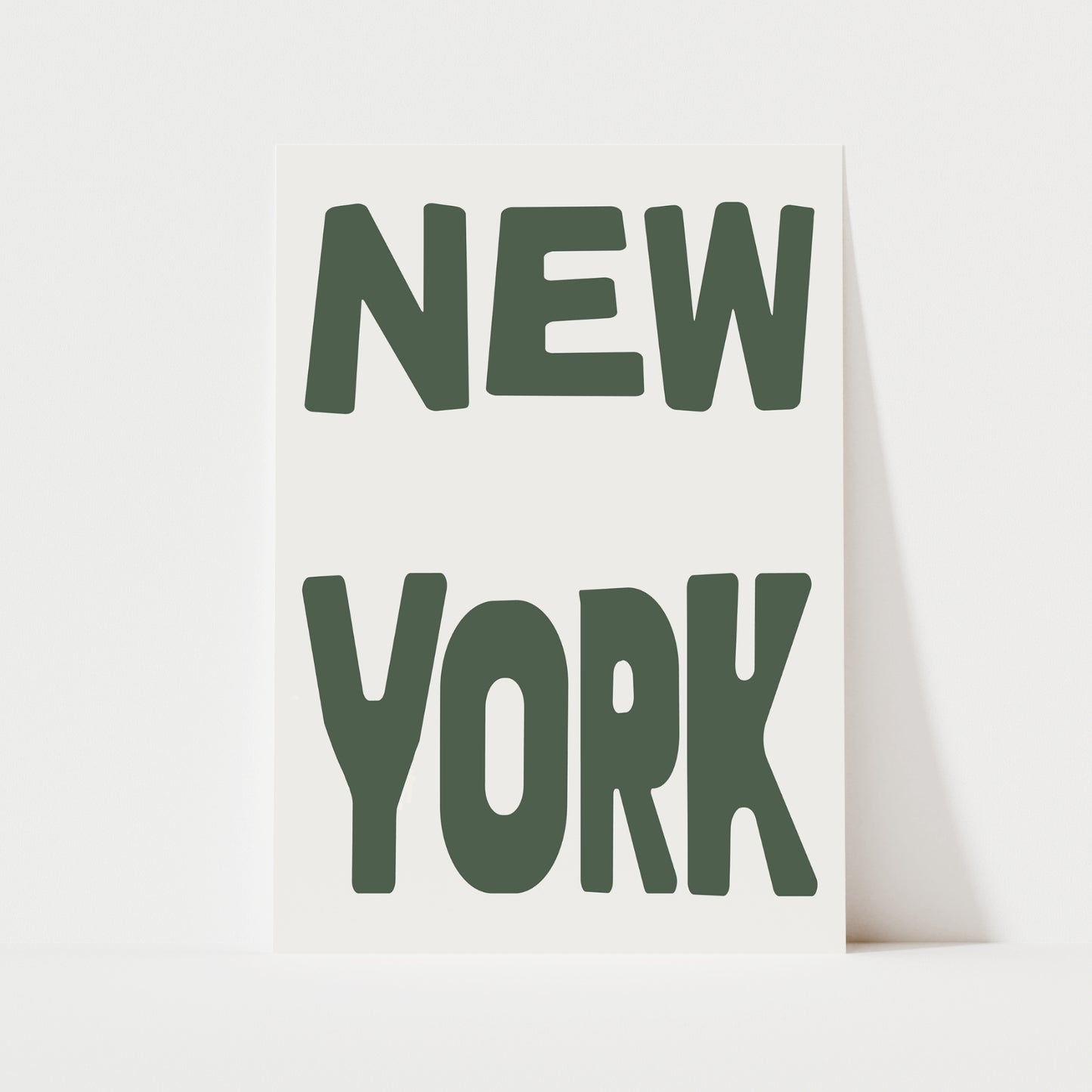 NEW YORK Print | 5 Colours | Travel