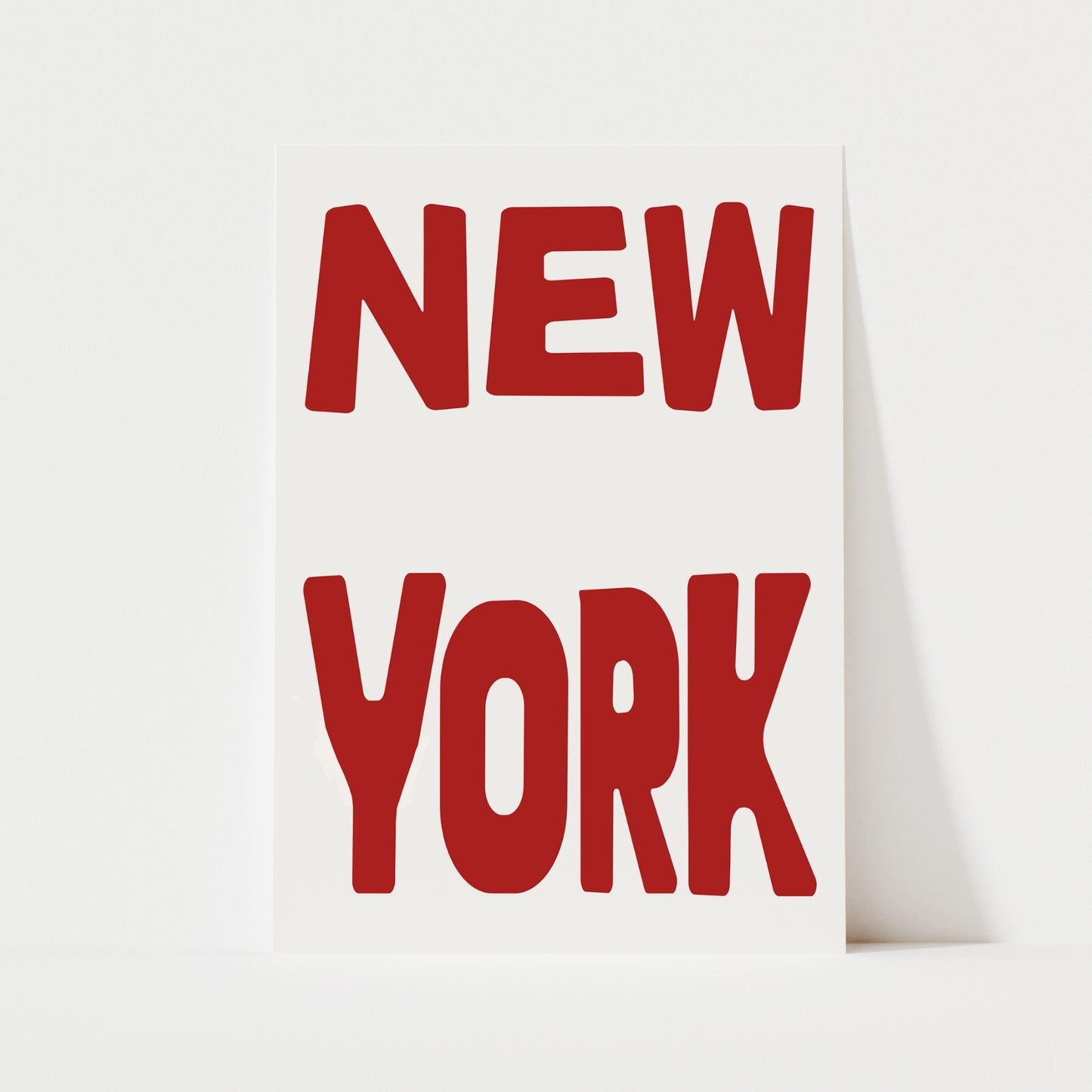 NEW YORK Print | 5 Colours | Travel