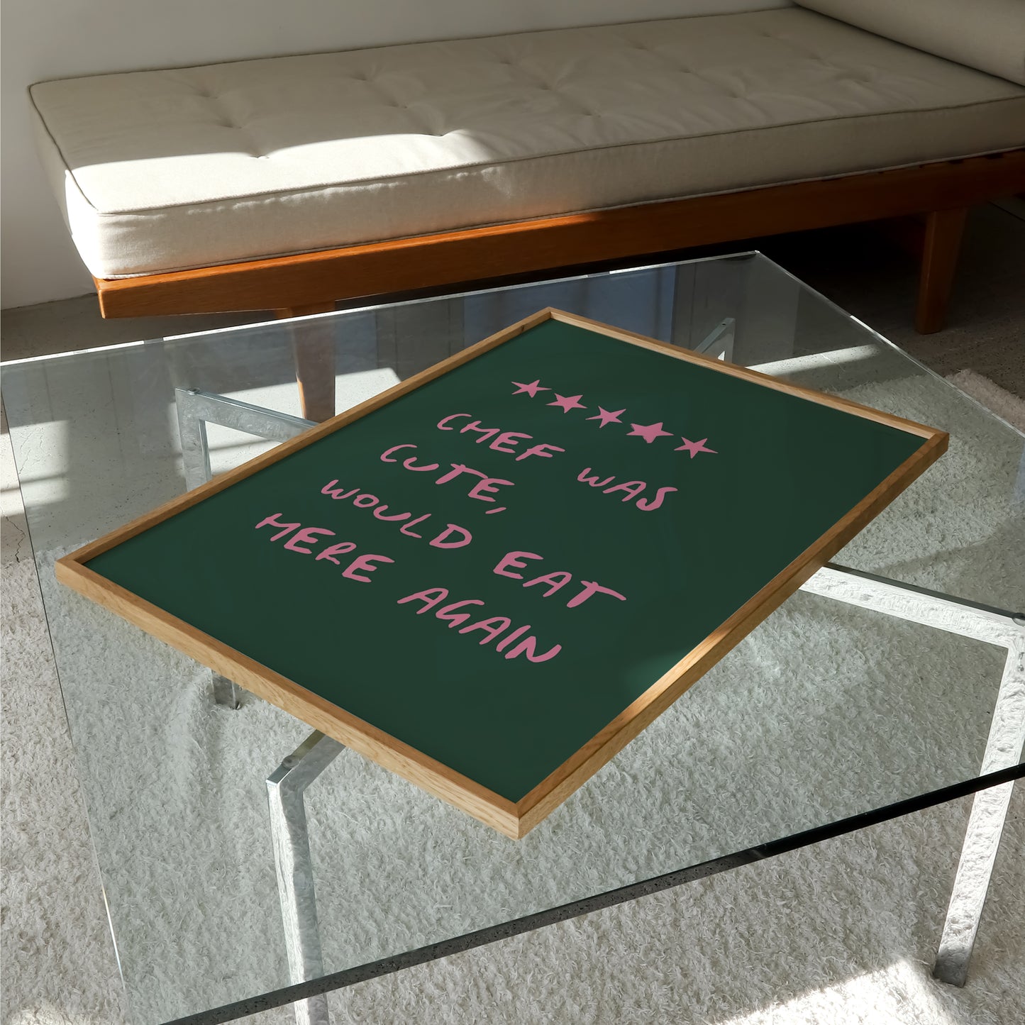 Funny Chef Review Print | 5 Colours | Kitchen
