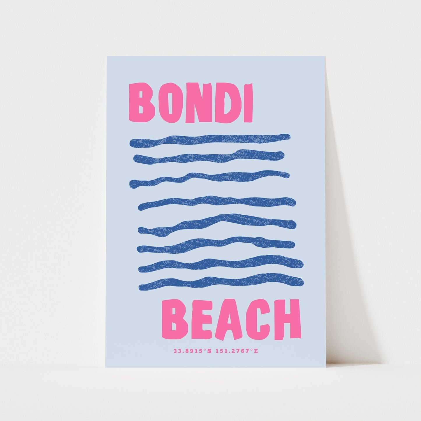 Bondi Beach Print | 3 Colours | Travel