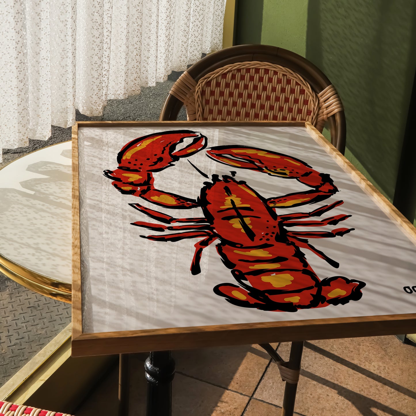 Lobster Painting Print | Kitchen