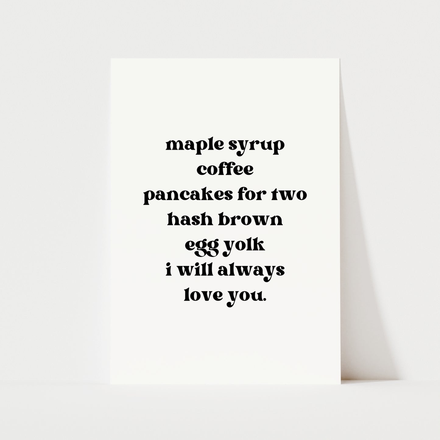 Keep Driving Lyrics Print | Clearance