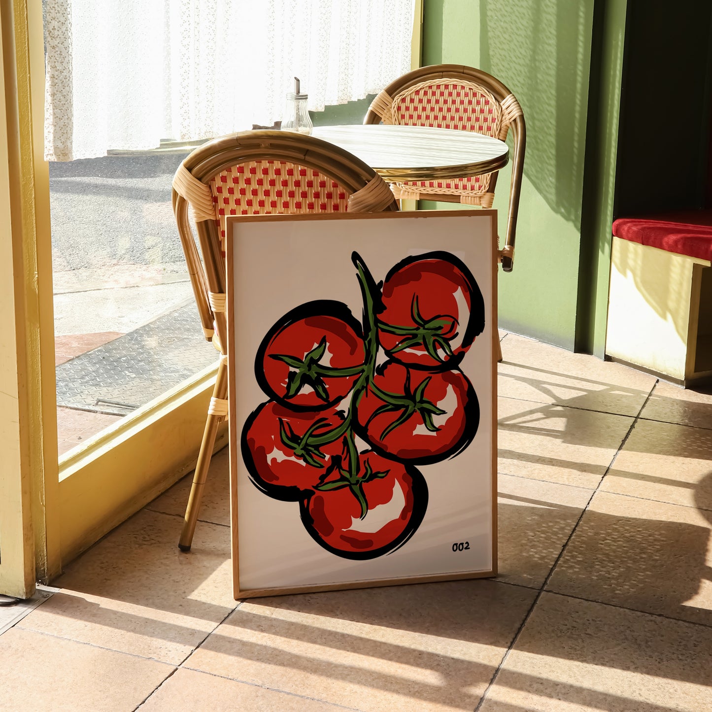 Tomatoes Painting Print | Kitchen