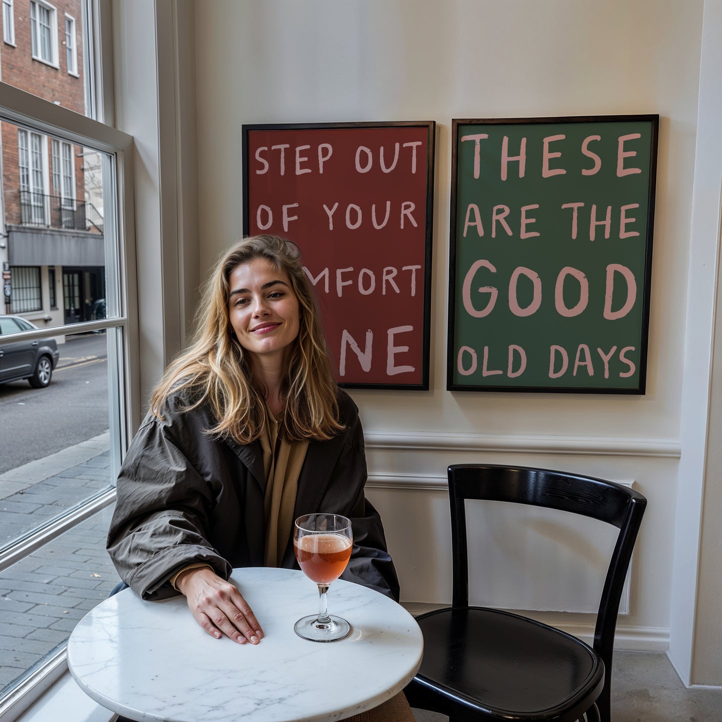 These Are The Good Old Days Print | 6 Colours | Typography