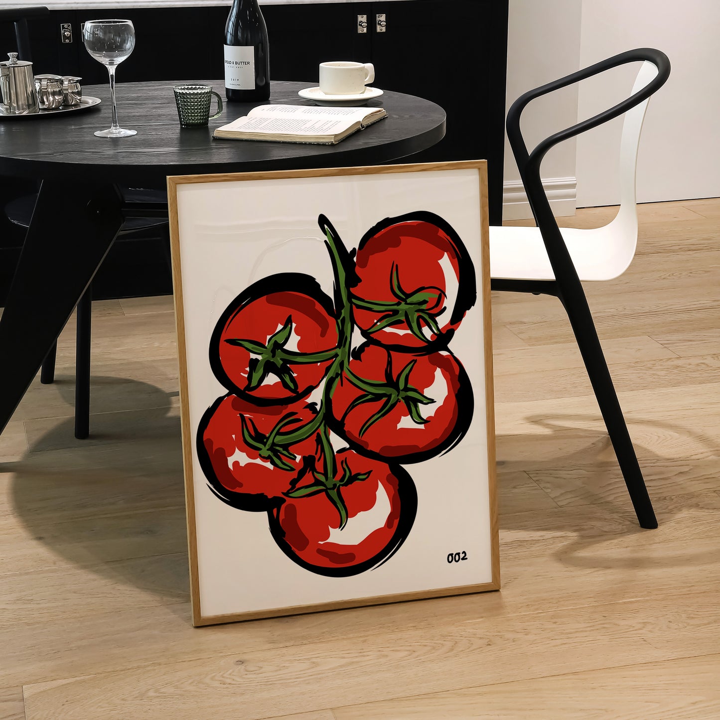 Tomatoes Painting Print | Kitchen