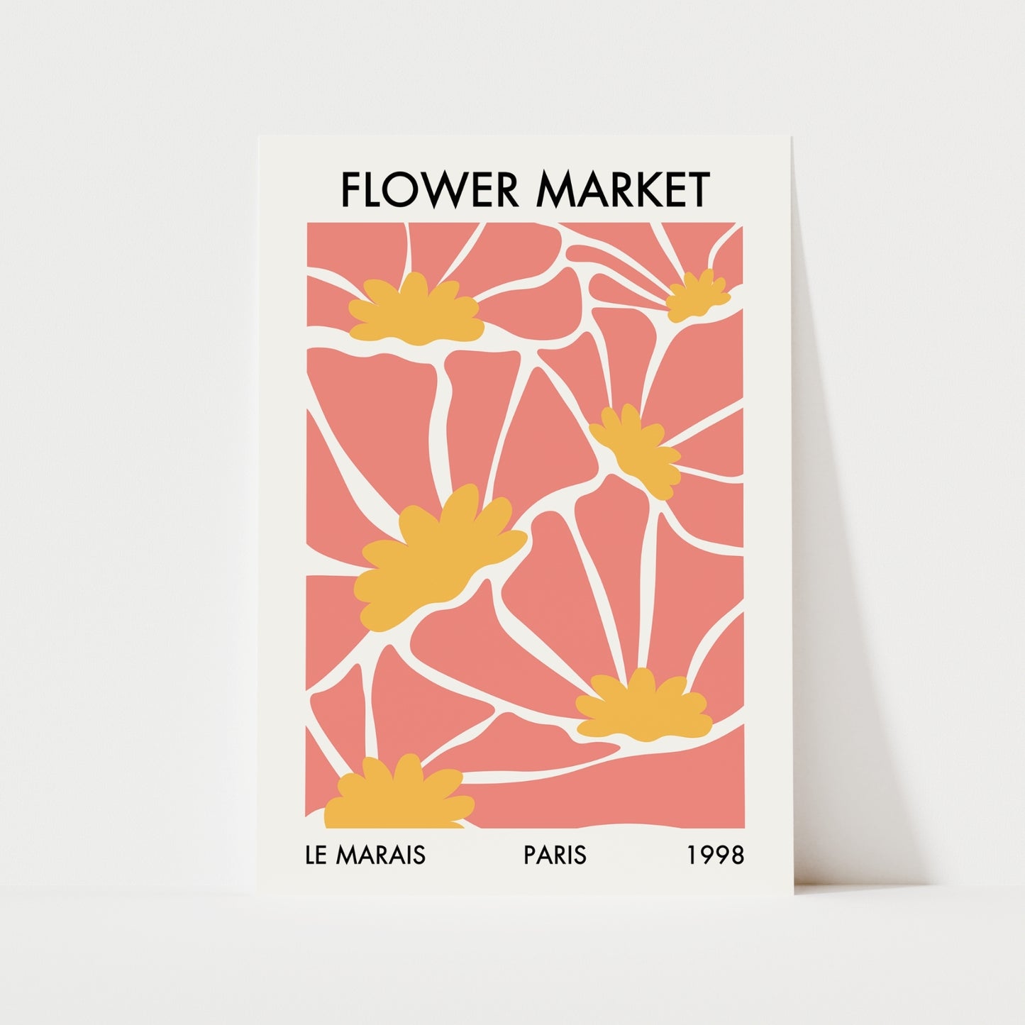 Paris Le Marais Flower Market Print | Flower Markets