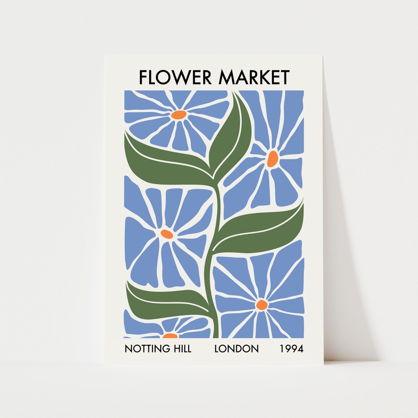 London Notting Hill Flower Market Print | Flower Markets