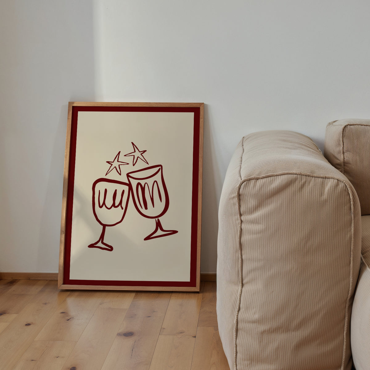 Whimsical Wine Print | Kitchen