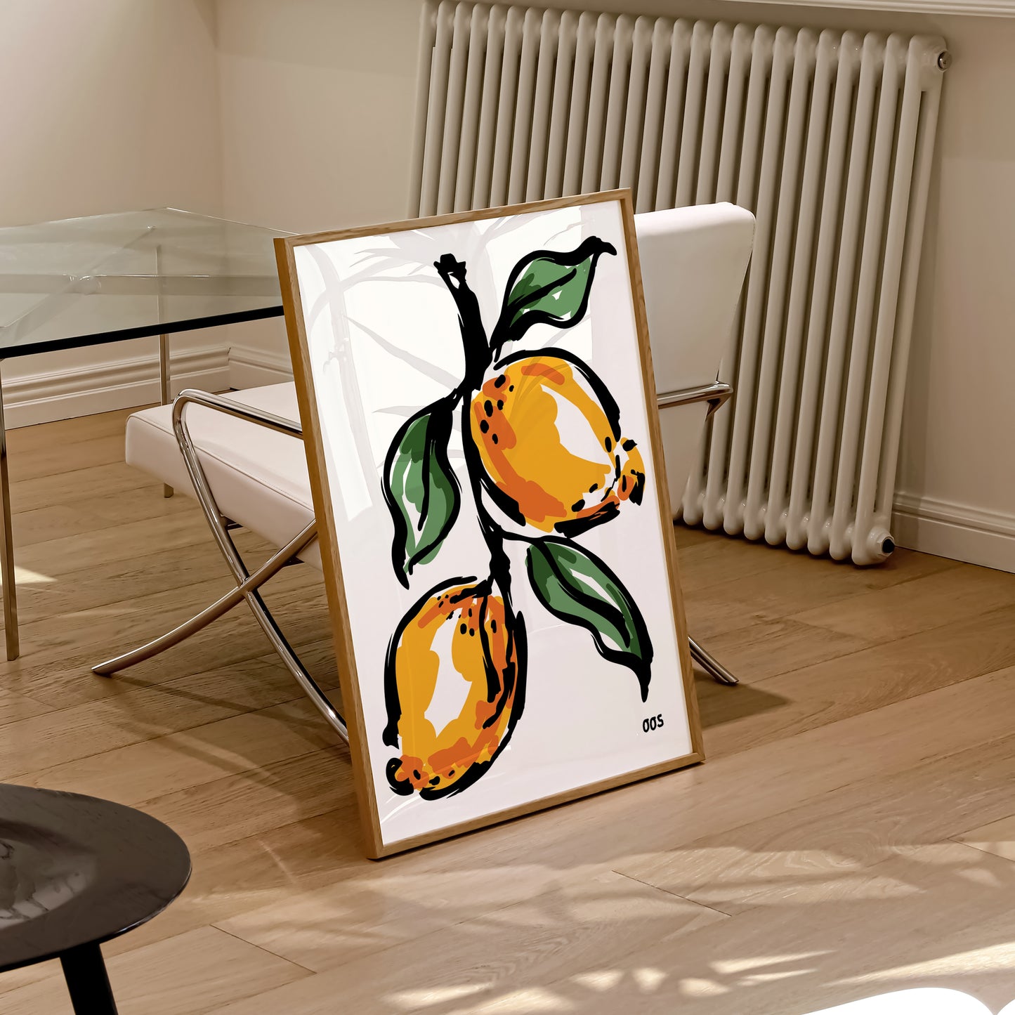 Oranges Painting Print | Kitchen