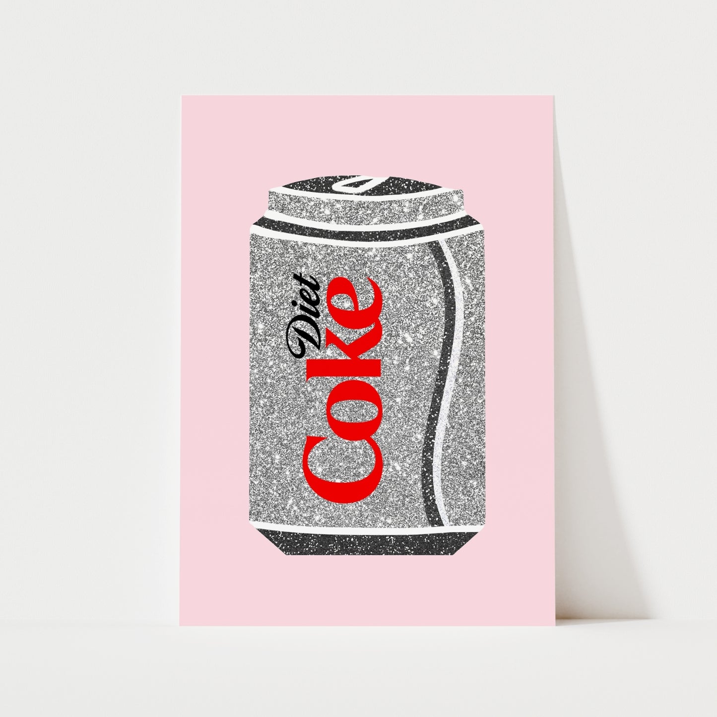 Diet Coke Glitter Print | 4 Colours | Funky