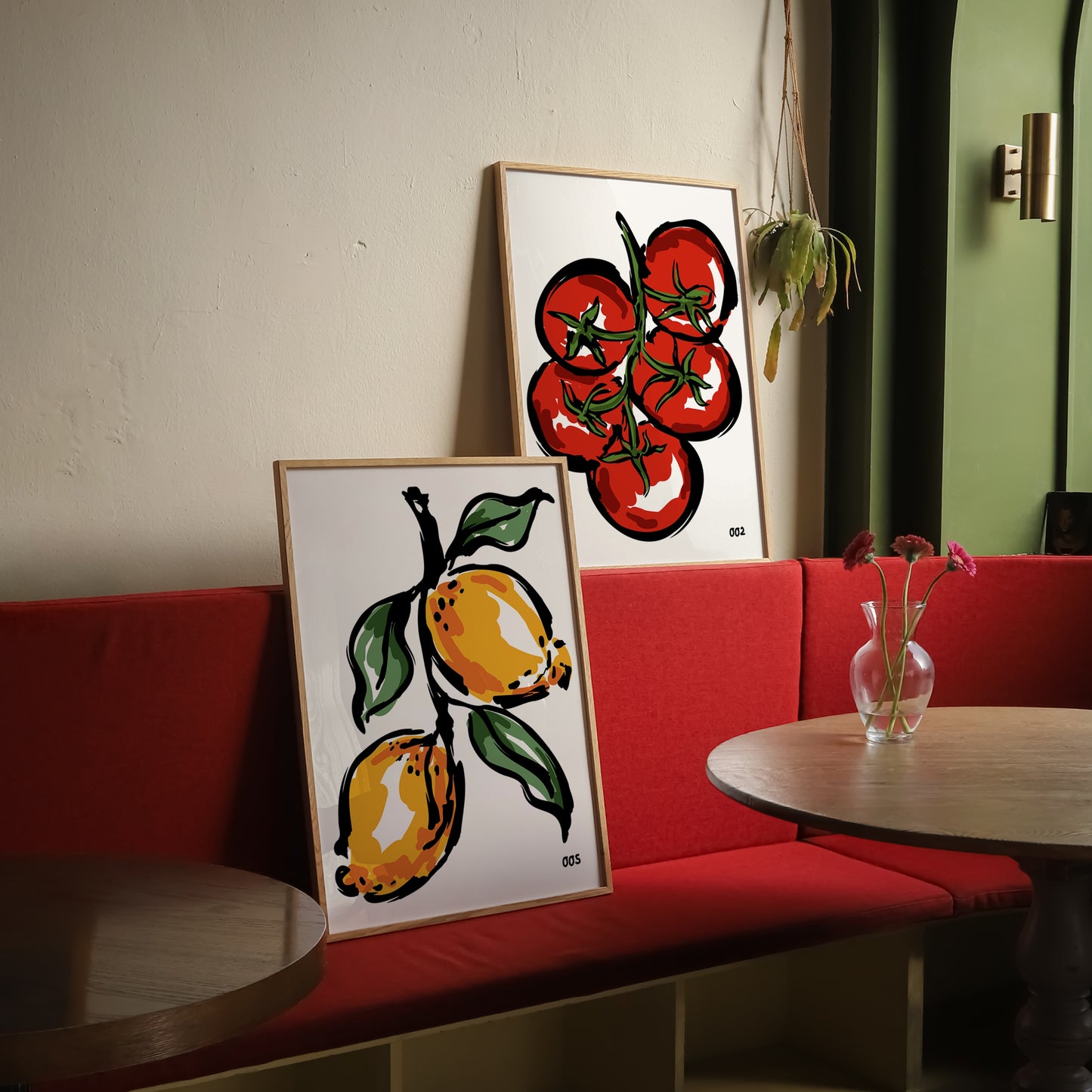 Oranges Painting Print | Kitchen