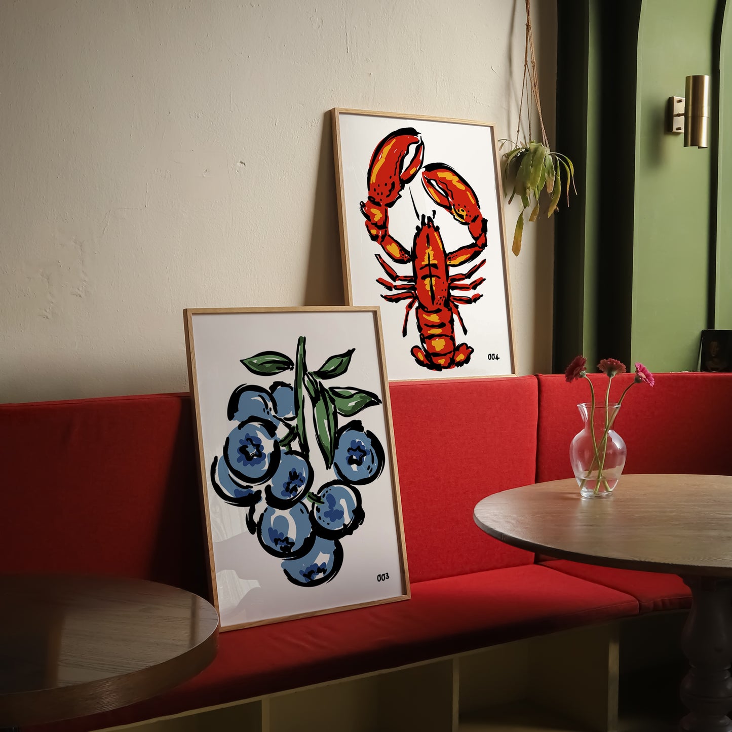 Lobster Painting Print | Kitchen