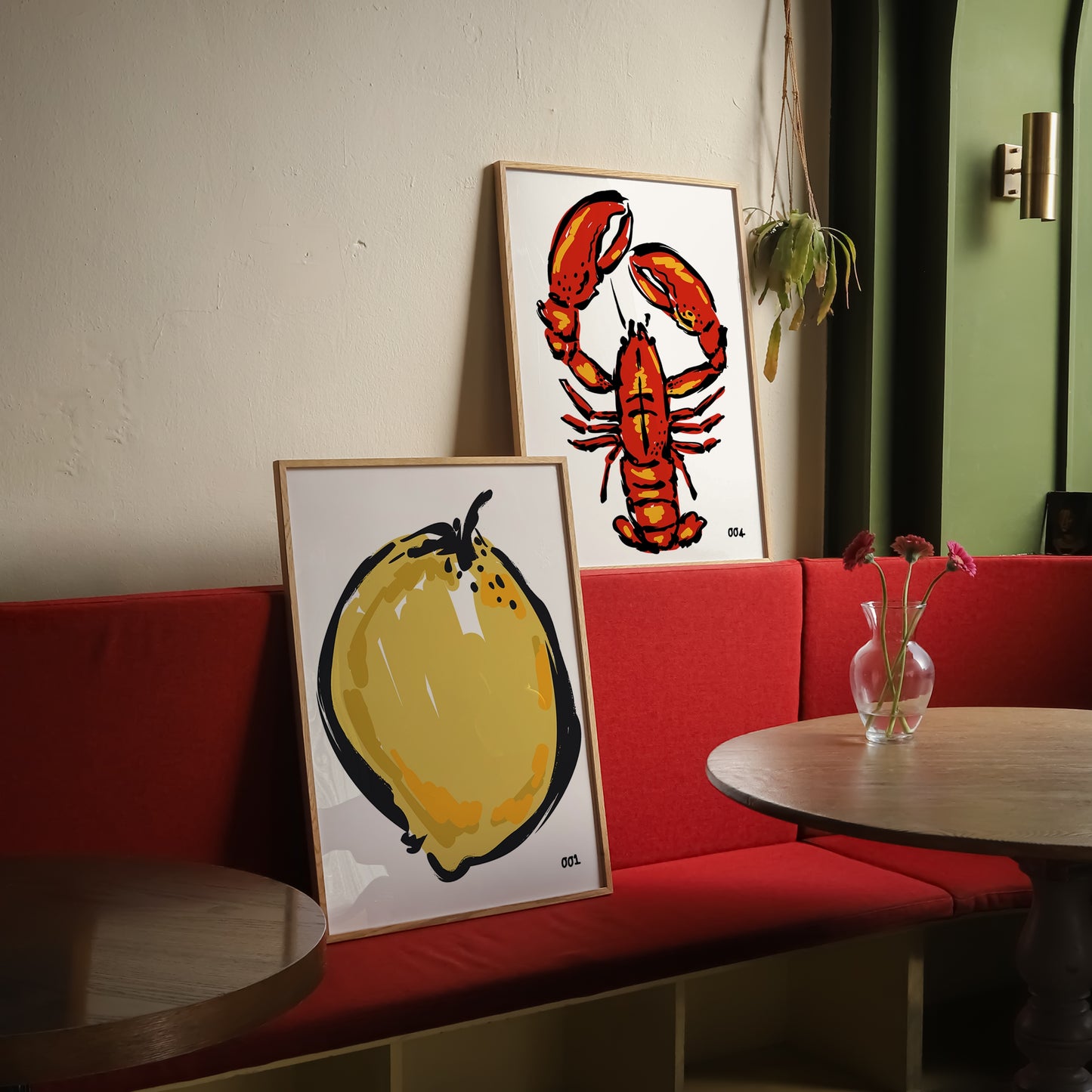 Lemon Painting Print | Kitchen
