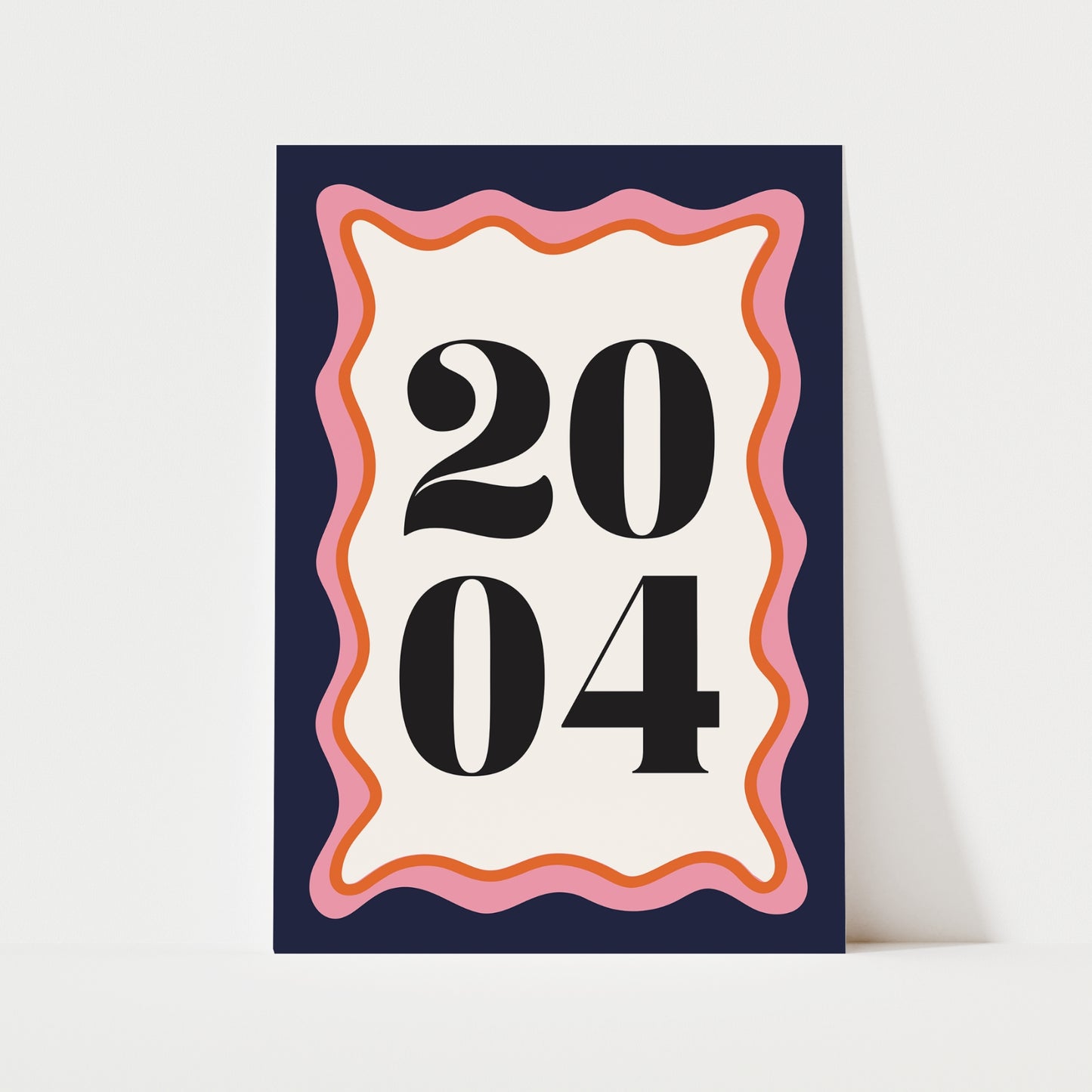 Custom Year Print | 3 Colours | Personalised