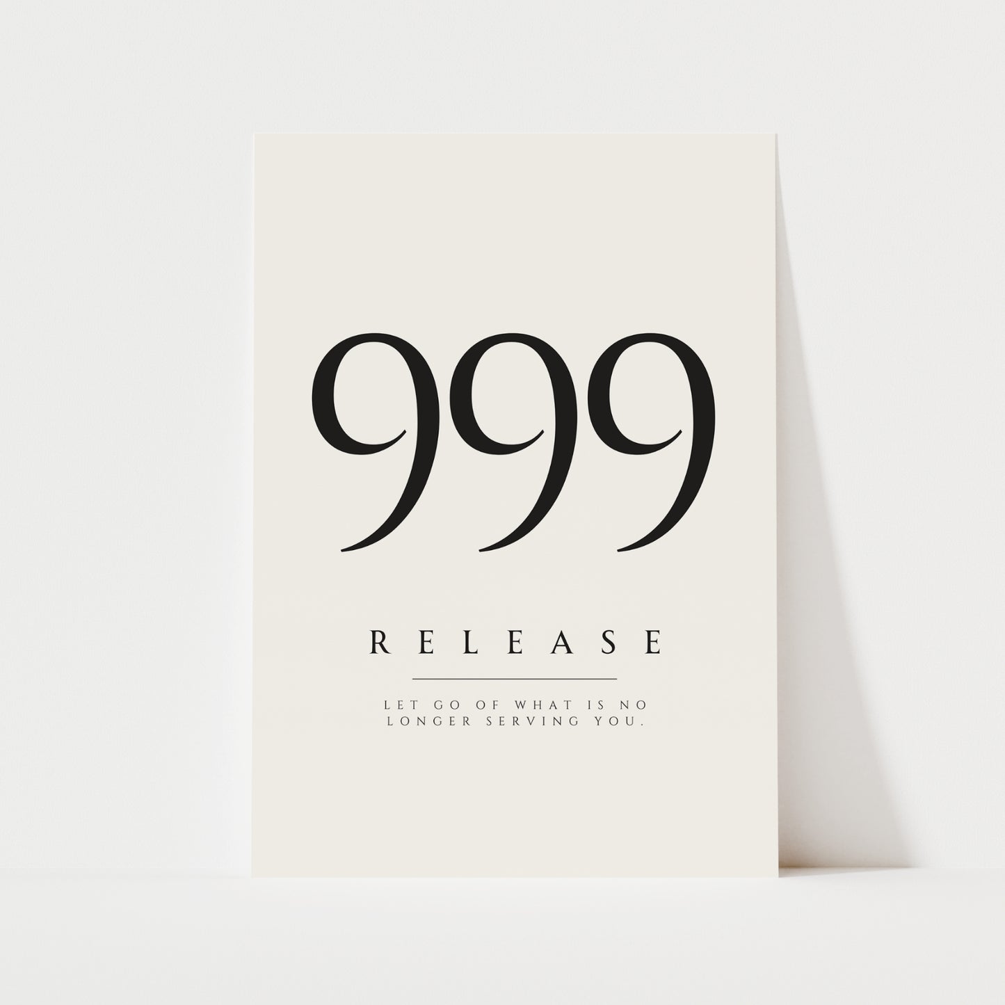 Angel Number Print | 9 Numbers | Spiritual