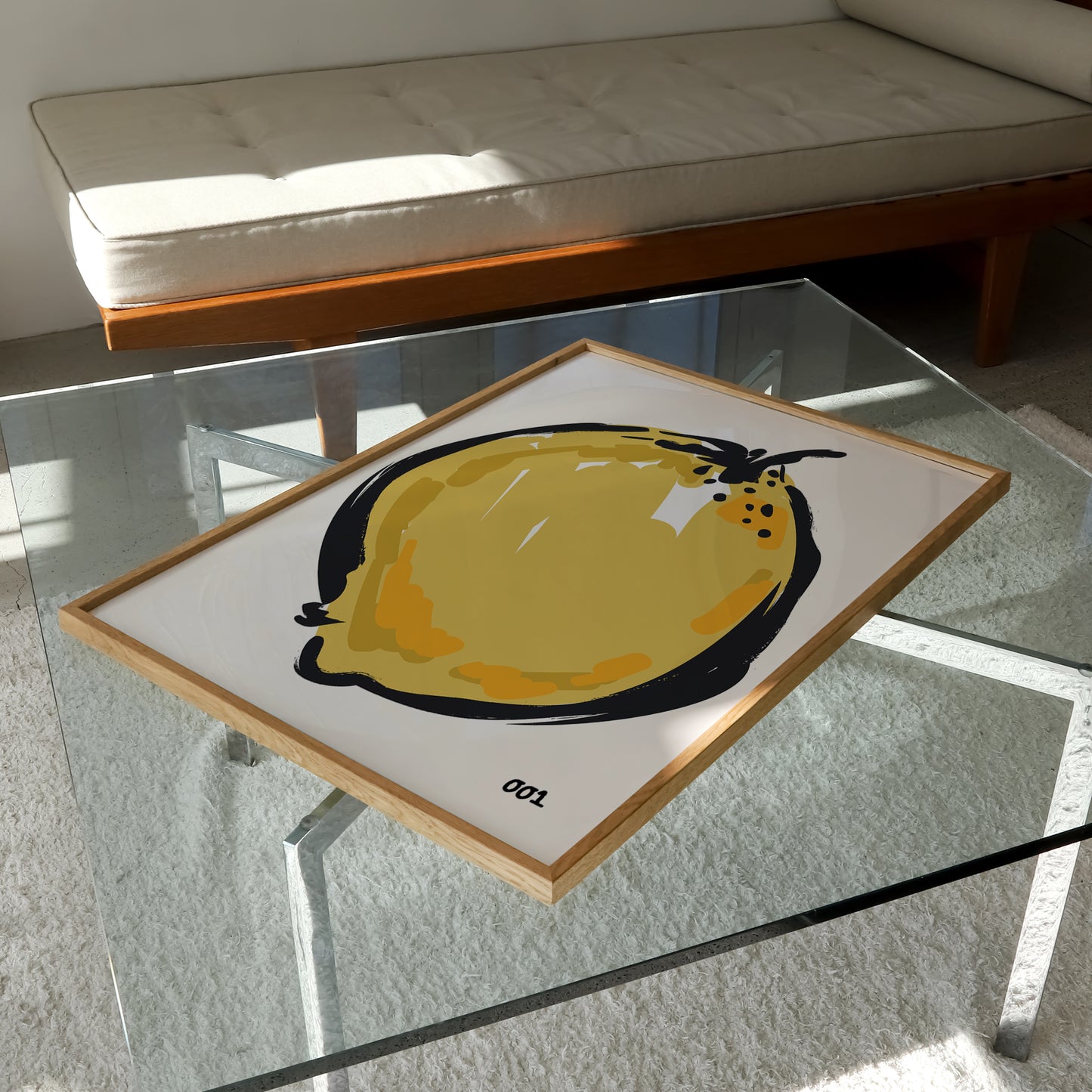 Lemon Painting Print | Kitchen