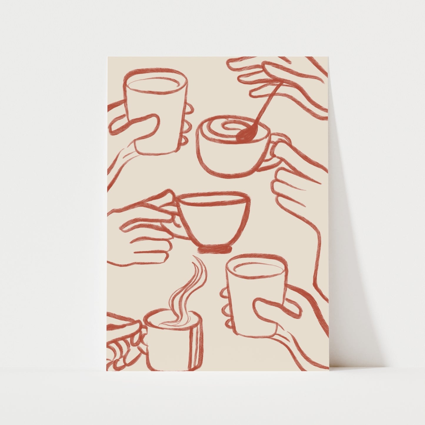 Cuppa Print | 5 Colours | Kitchen