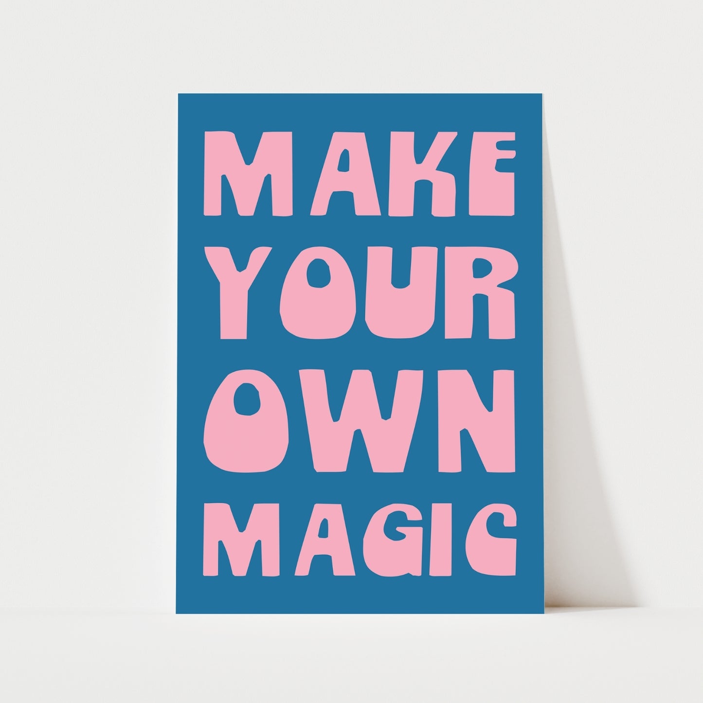 Make Your Own Magic Print | 6 Colours | Typography