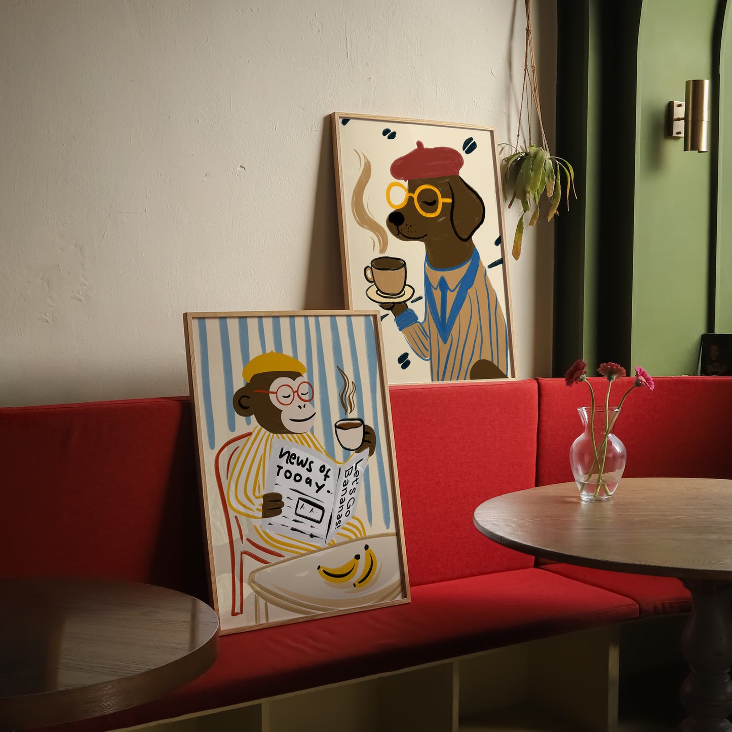 Monkey News Print | Funky