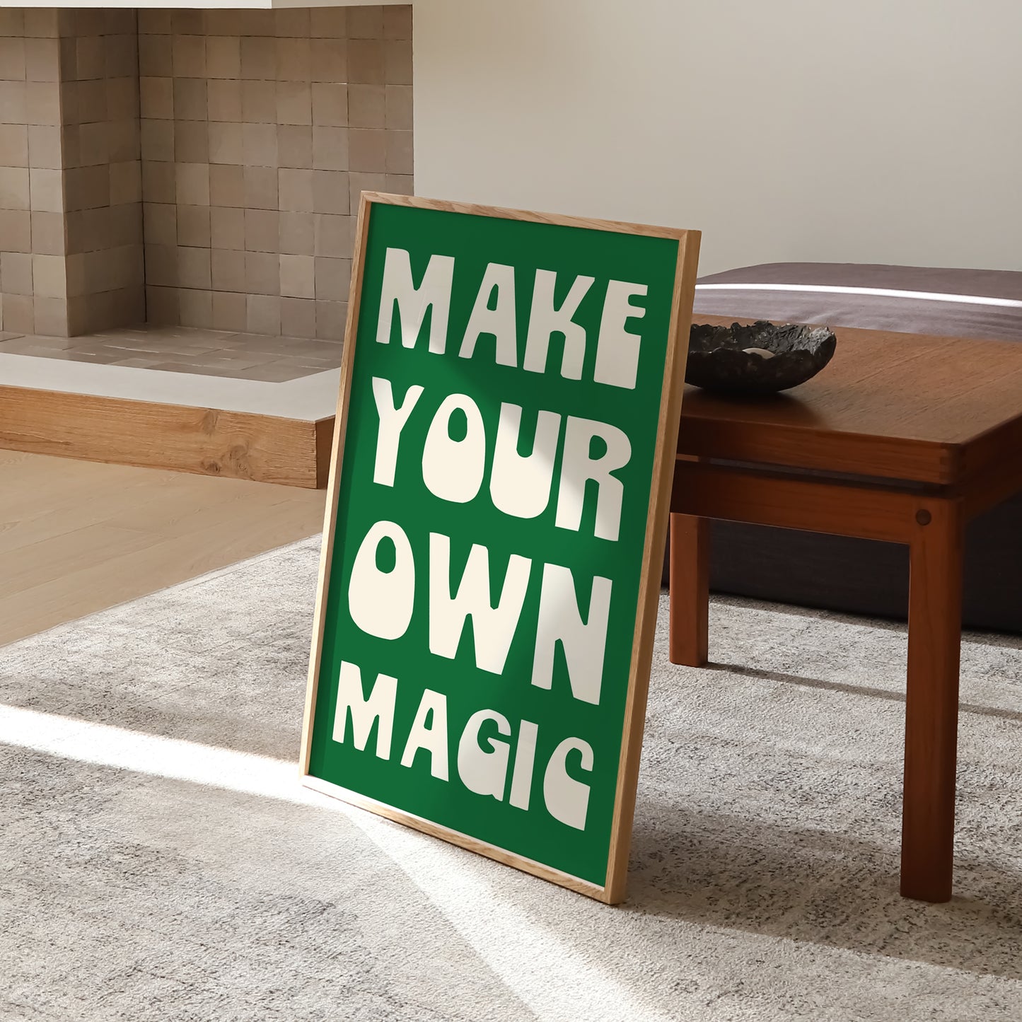 Make Your Own Magic Print | 6 Colours | Typography