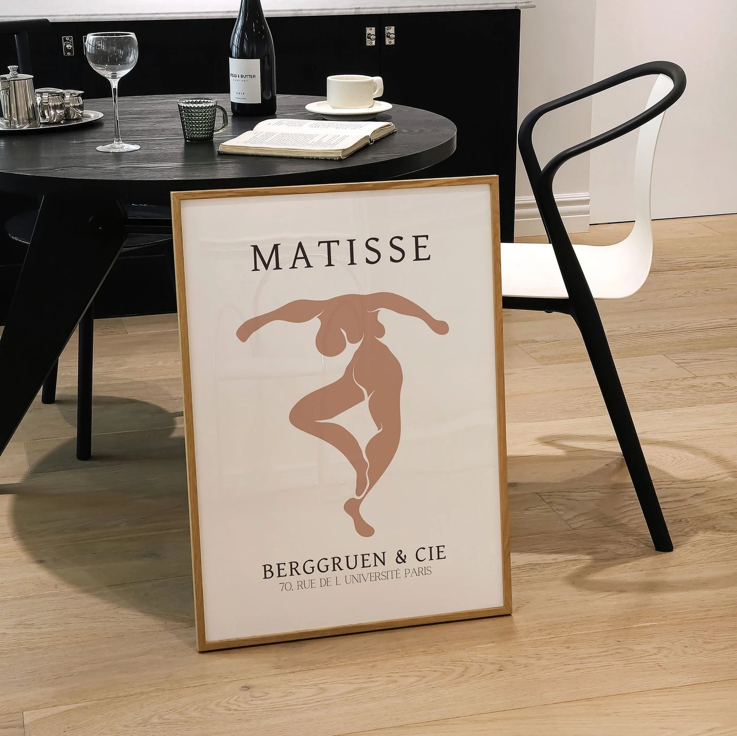Matisse Neutral Abstract Print | Set of 3 | Inspired By