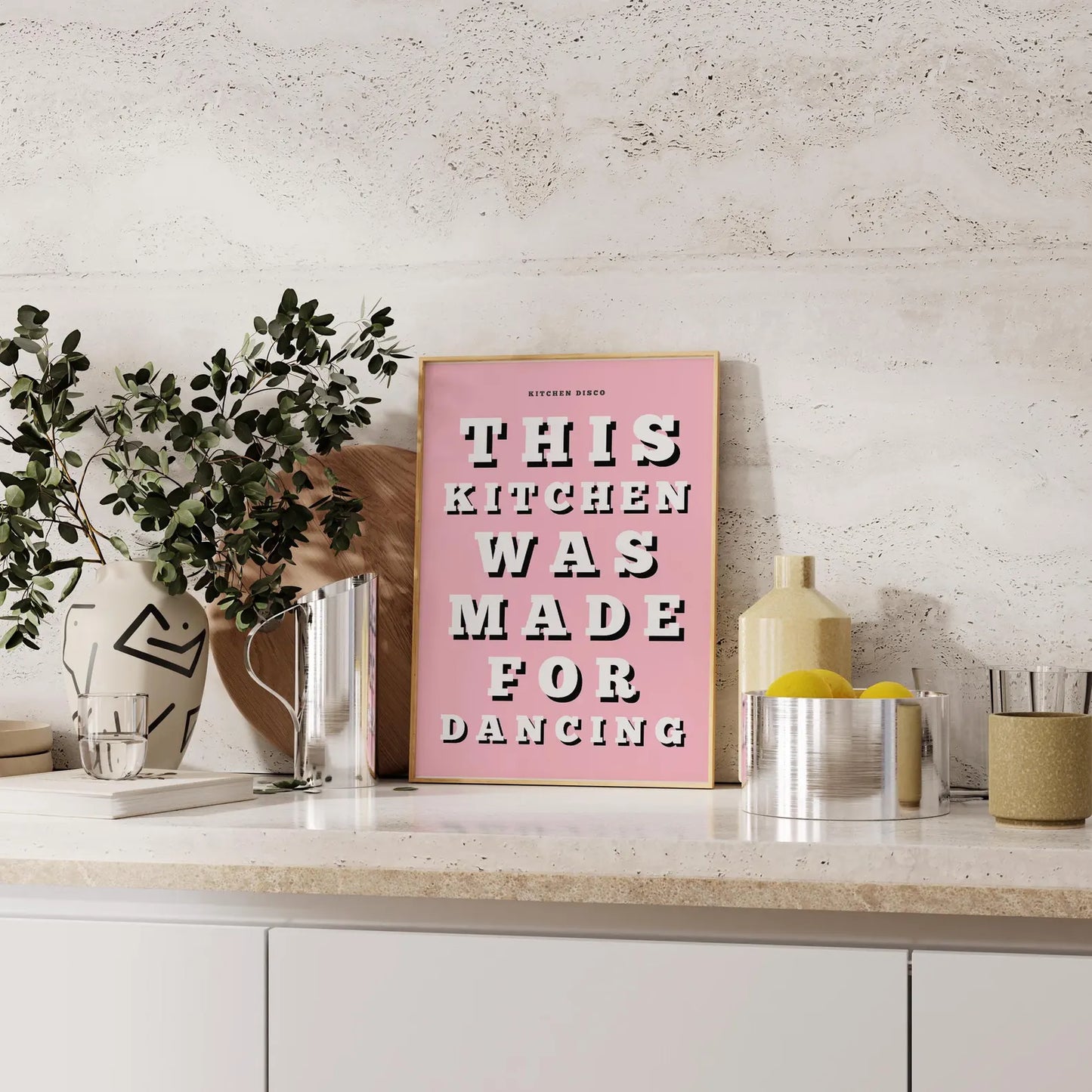 This Kitchen Was Made For Dancing Print | 6 Colours | Kitchen