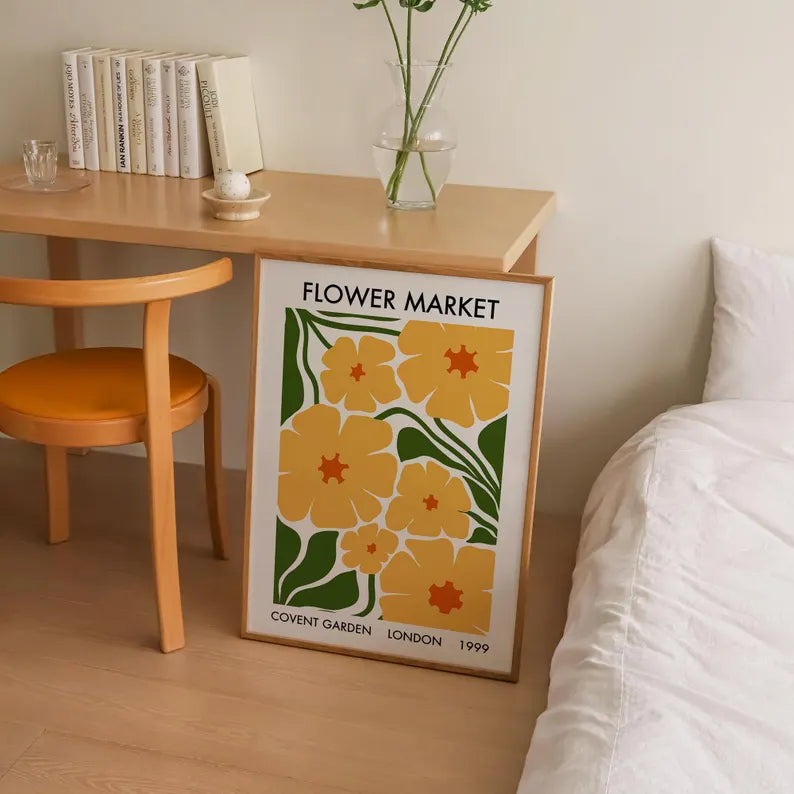 London Covent Garden Flower Market Print | Markets