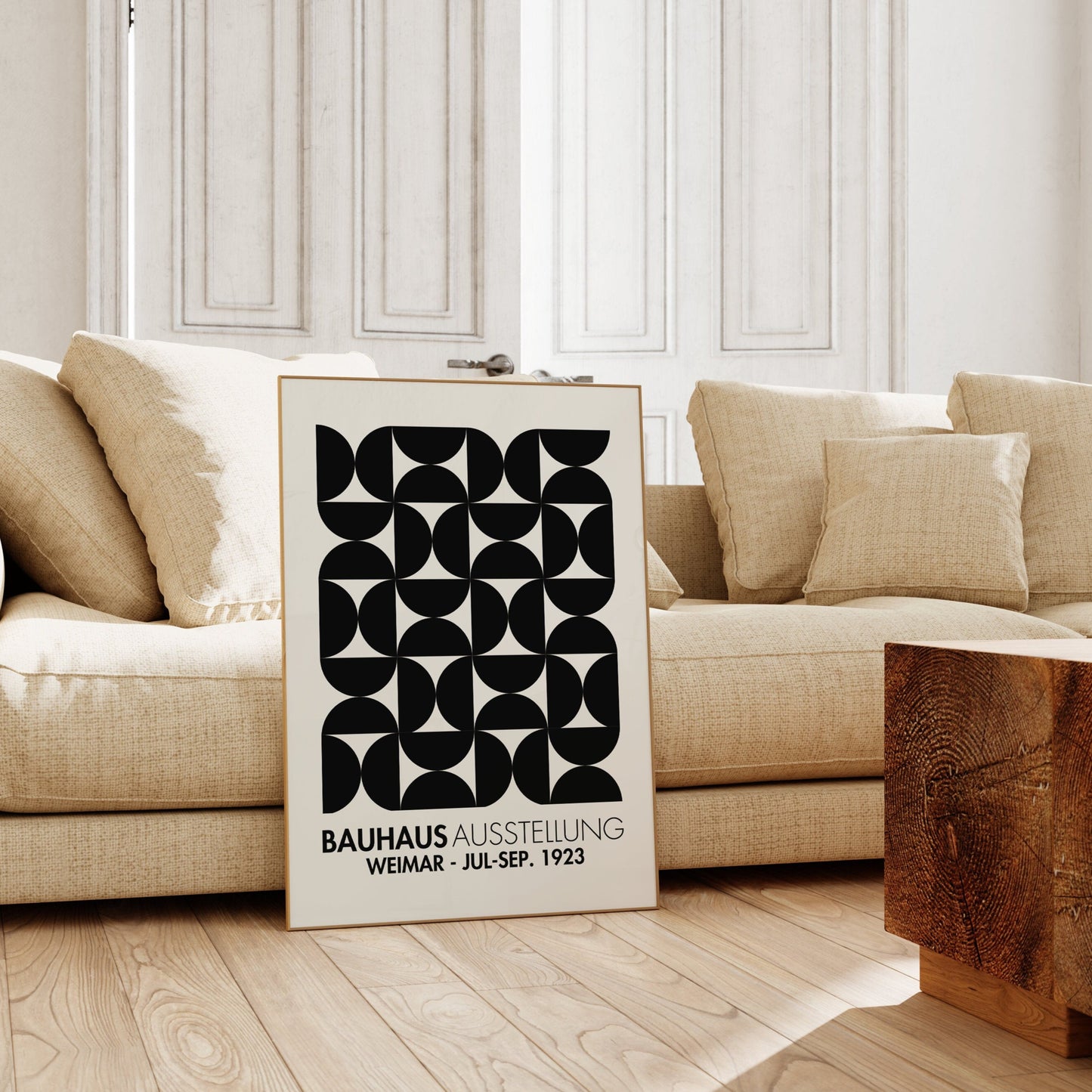 Bauhaus Monochrome Print | Inspired By