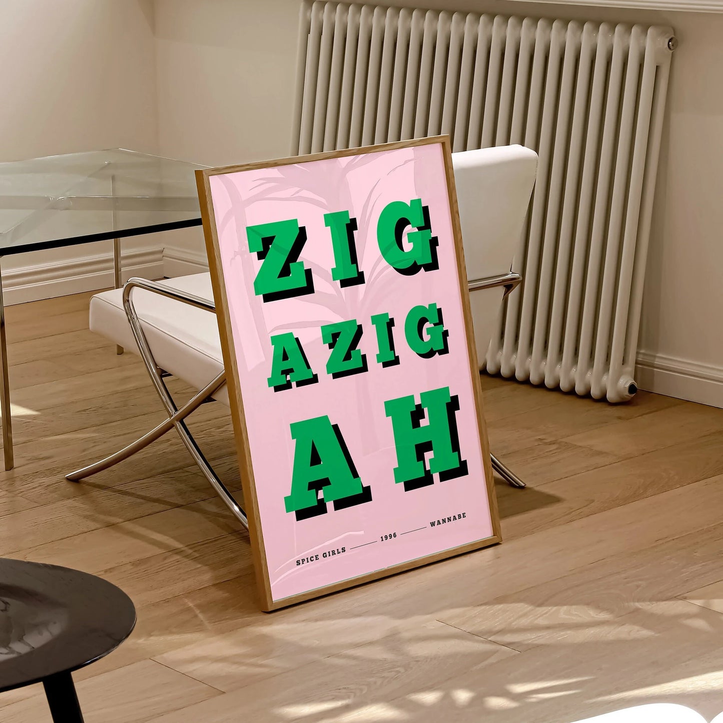 Zig A Zig Ah Print | 4 Colours | Music