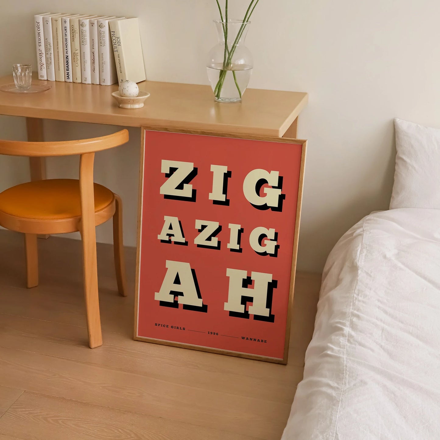 Zig A Zig Ah Print | 4 Colours | Music