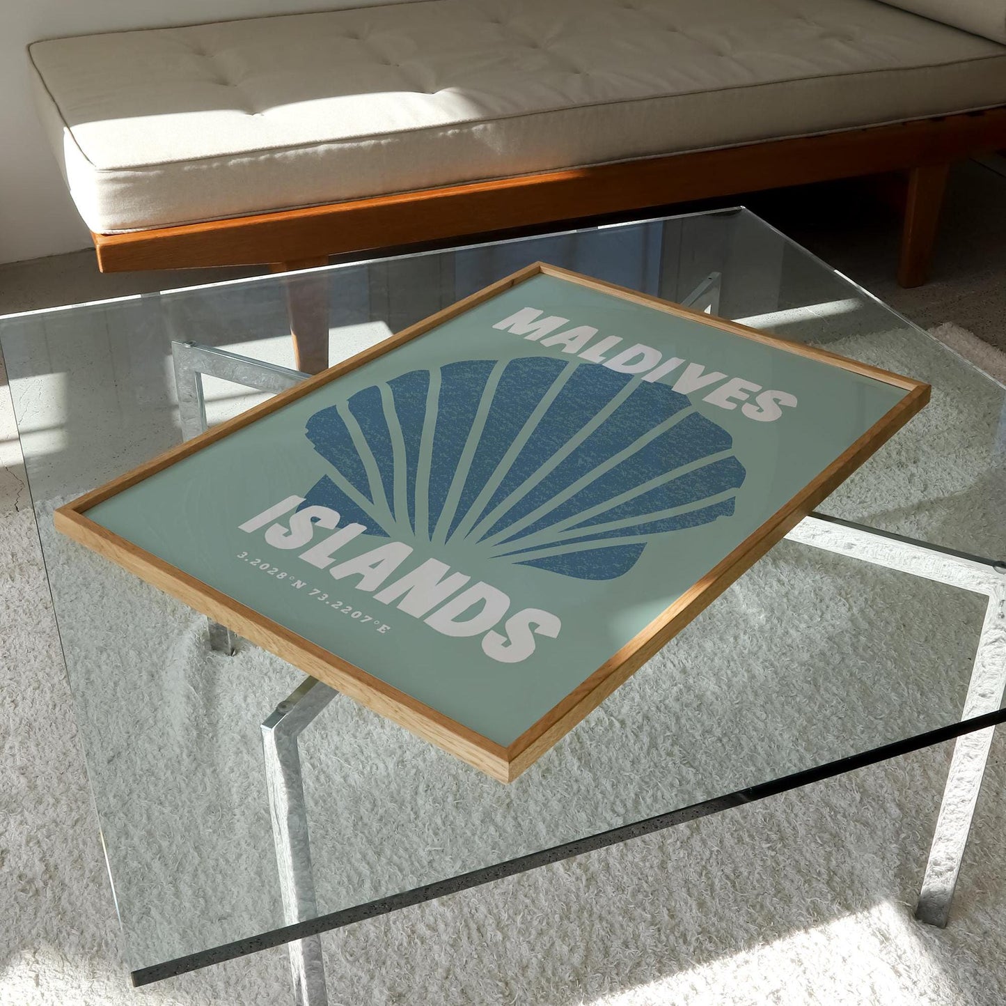 Maldives Islands Print | 3 Colours | Travel