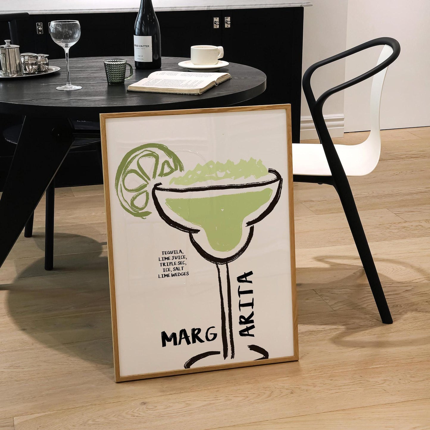 Margarita Whimsical Print | Cocktails