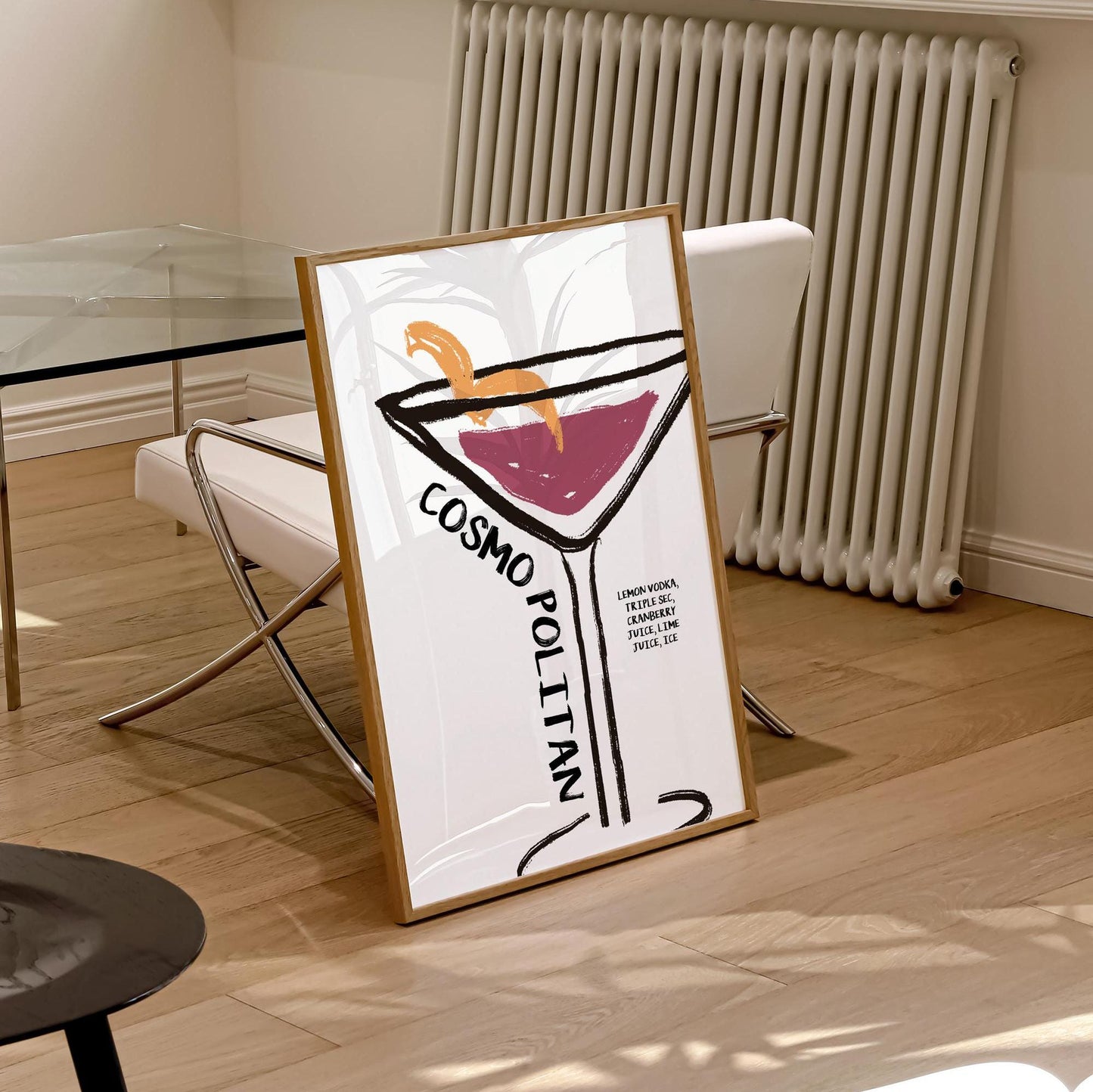 Cosmopolitan Whimsical Print | Cocktails