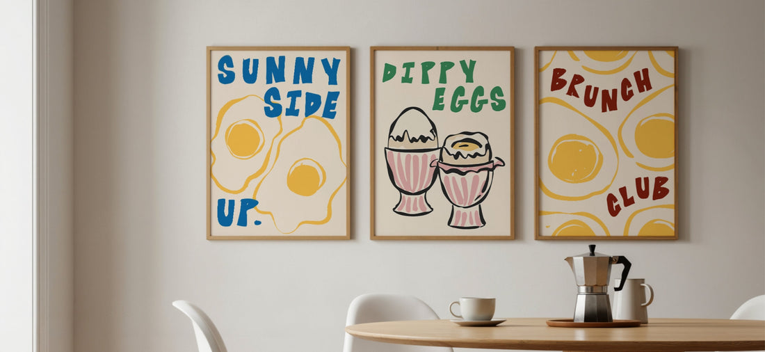 Meet Our New Egg-Inspired Wall Prints