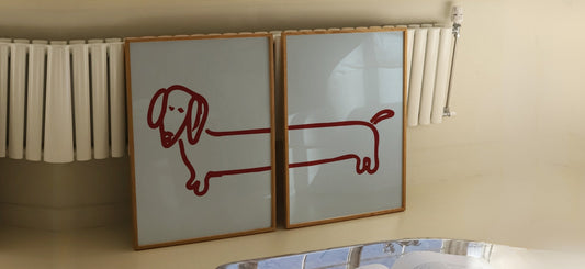 Fresh Twist On Signature Dachshund Print