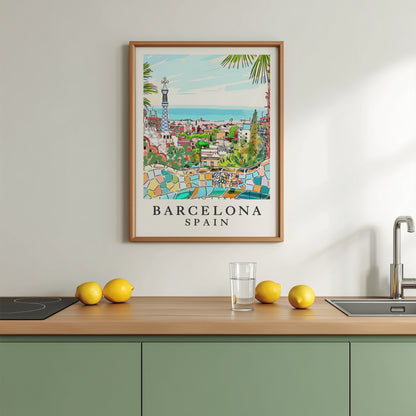 Barcelona Spain Print | Travel
