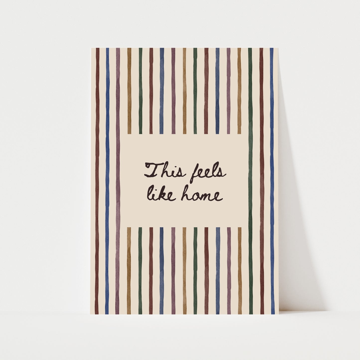 This Feels Like Home Print | 5 Colours | Typography