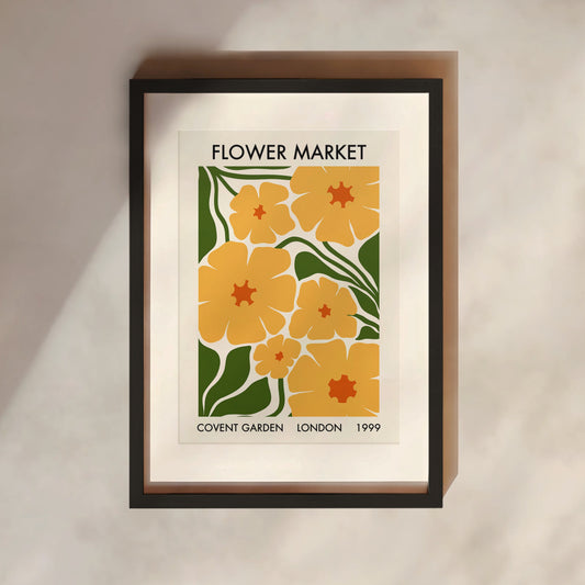 London Covent Garden Flower Market Print | Markets