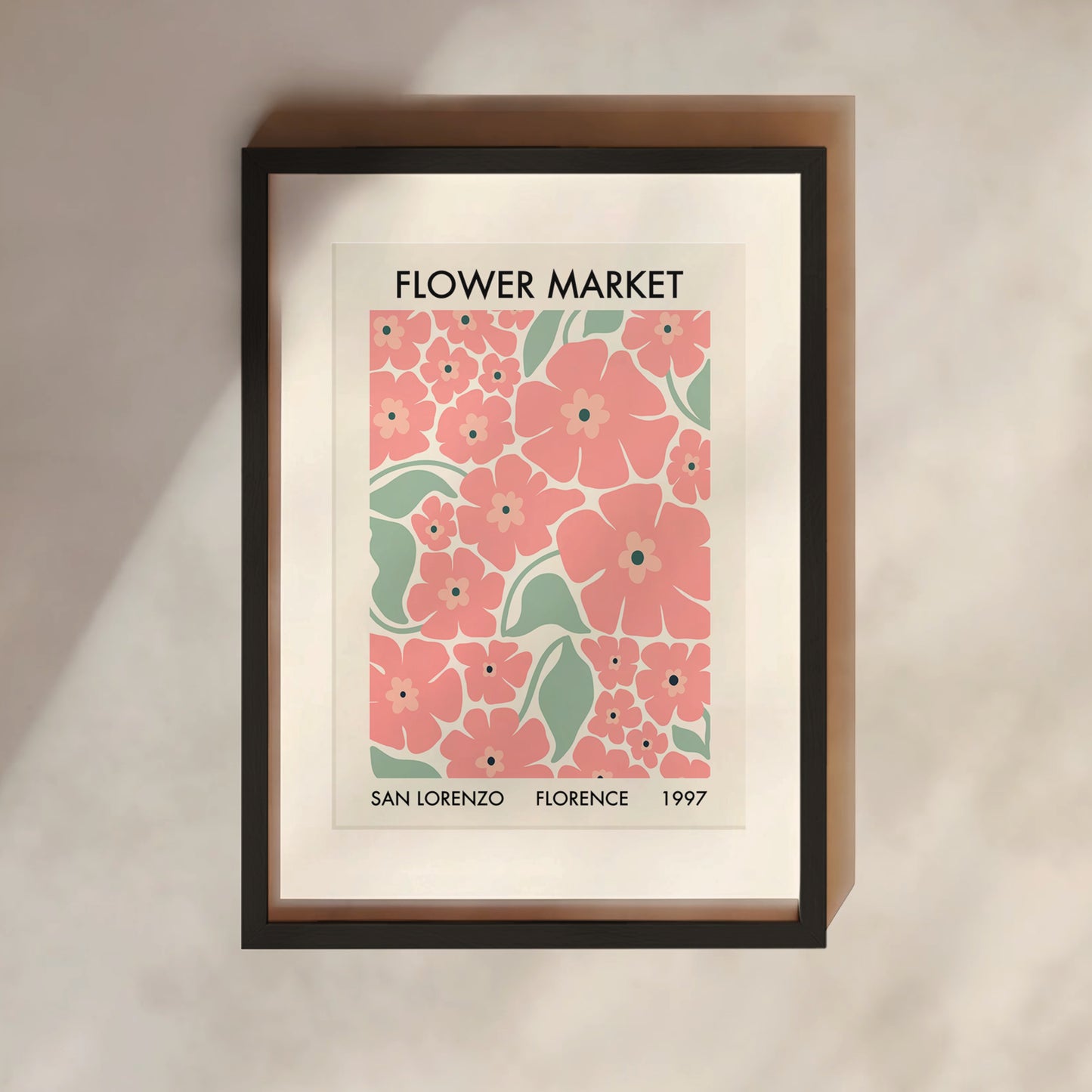 Florence San Lorenzo Flower Market Print | Flower Markets