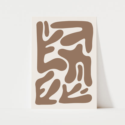 Abstract Print | 4 Colours | Funky
