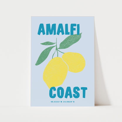 Amalfi Coast Print | 3 Colours | Travel