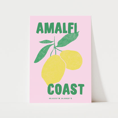 Amalfi Coast Print | 3 Colours | Travel